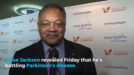 Jesse Jackson reveals he has Parkinson's disease