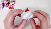 Как связать пирожное крючком ♥ Сладости амигуруми ♥ Design by Twinkie Chan