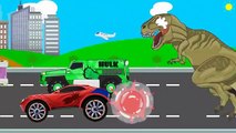 Learn Colors with BIG Trucks & Cars | Heavy Vehicles for Kids & Toddlers | Learning Videos