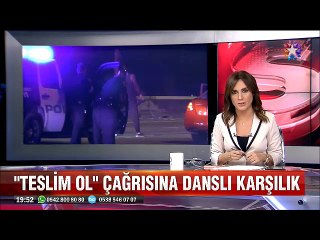 Silahlı polisleri görünce dans etmeye başlayan otomobil hırsızı