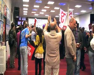 La joie et les réactions des militants socialistes à Marseille