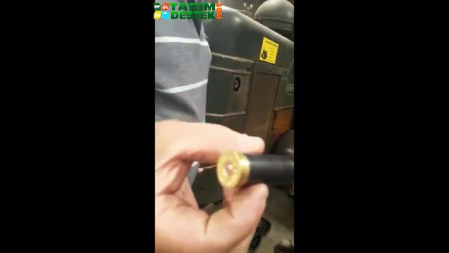 Tüfek Fişeği ile çalıştırılan tarihi motor