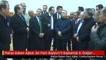 Maliye Bakanı Ağbal, AK Parti Bayburt İl Başkanlığı 6. Olağan Kongresi Hazırlıklarını İnceledi