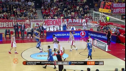 Ολυμπιακός 85 - 59 Ερυθρός Αστέρας - Στιγμιότυπα 17/11/17