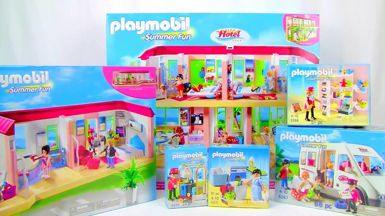 Playmobil Summer Fun Hotel Extravaganza Part 1 – Видео Dailymotion
