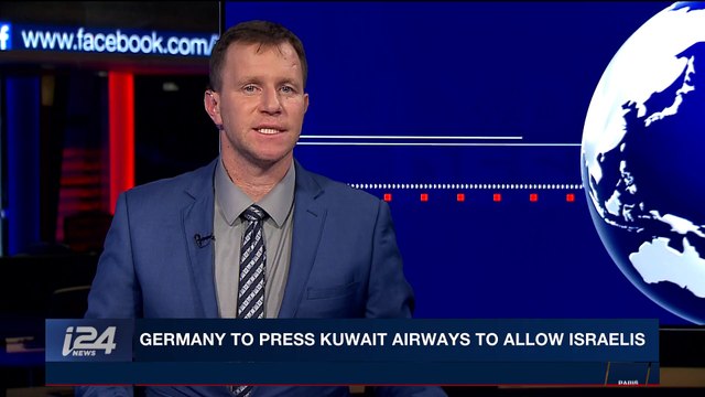 i24NEWS DESK | Germany to press Kuwait airways to allow Israelis | Friday, November 17th 2017