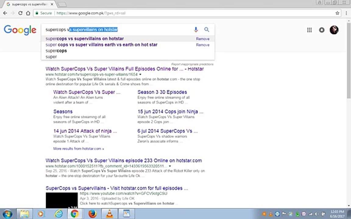 Copy of How to watch full episode of super cops vs super villains.
