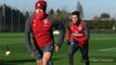 Arsenal make final preparations for North London Derby clash with Tottenham Hotspur as Alexis Sanche