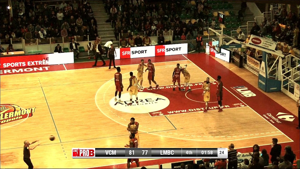 Kwamain Mitchell - Dunk (J.A.VCM vs Lille)