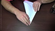 САМОЛЕТ из БУМАГИ / Летающий самолет из бумаги ласточка