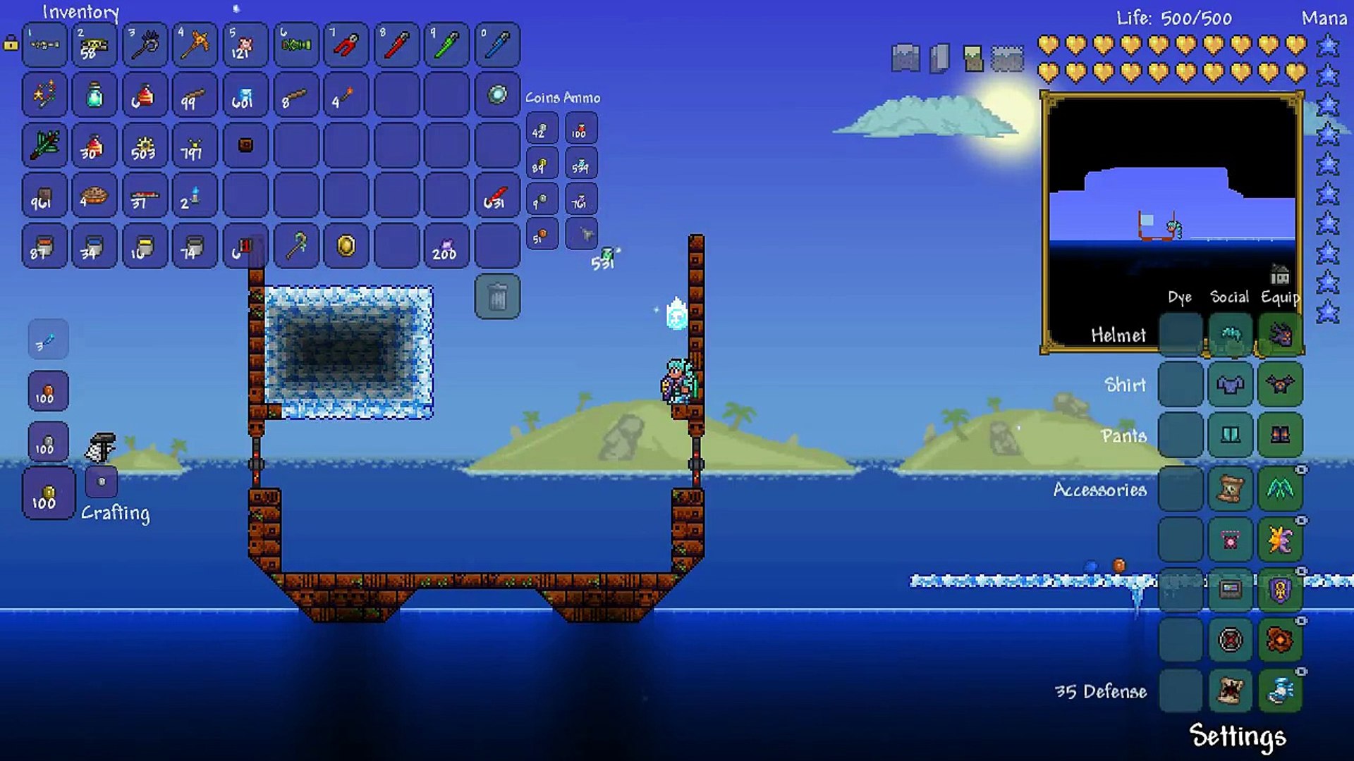 Steam Community :: Video :: Terraria AFK Megaphone, Fast Clock, Trifold  Map, & Blindfold Farm