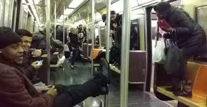 Rat Joins Commuters on New York City Subway