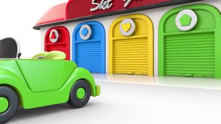 Learn Colors with Street Vehicles Toys - Colors and Shapes Collection for Children