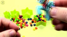 Learn Sizes With Skittles Surprise Toys - Disney Hello Kitty Peppa Little Pony Petshop Toys-PdIpQqu2LoI