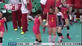 【中国女排】世界女排大奖赛澳门站：中国女排状态不佳！中国女排首战告负！