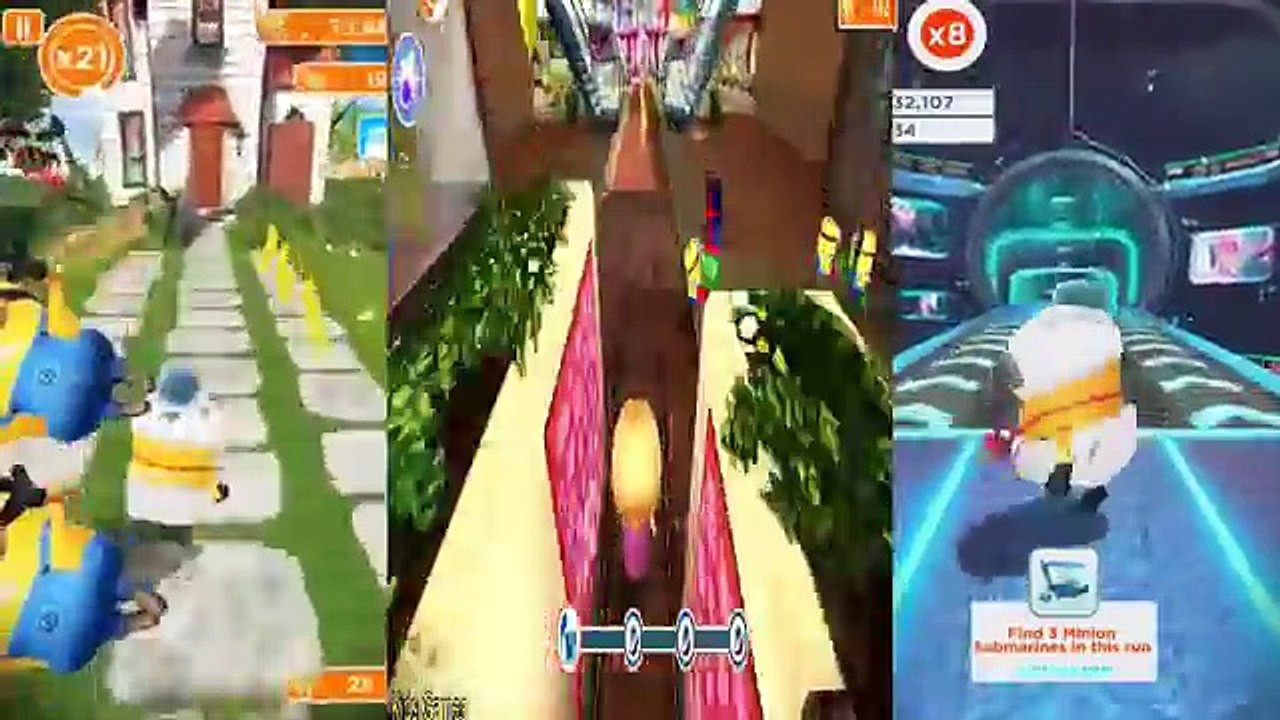 Despicable Me 2: Minion Rush Halloween Horror Night vs Vector - Meena - Pollo Locos Boss