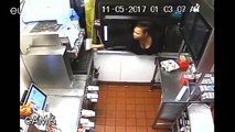 Watch: Woman climbs drive-thru to steal food and Happy Meal toys