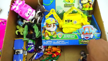 Box Full of Toys | Paw Patrol Cars Figures Vehicles Cars Disney toys, Action Figures, Transformers 2