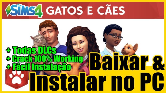 Como Baixar e Instalar The Sims 4 Gatos e Cães DLC Atualizada