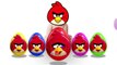 Baby eating an egg with Angry Birds  Baby turns into Angry Birds Finger Family Surprise Eggs Learn C-kAEOIyyqrdQ