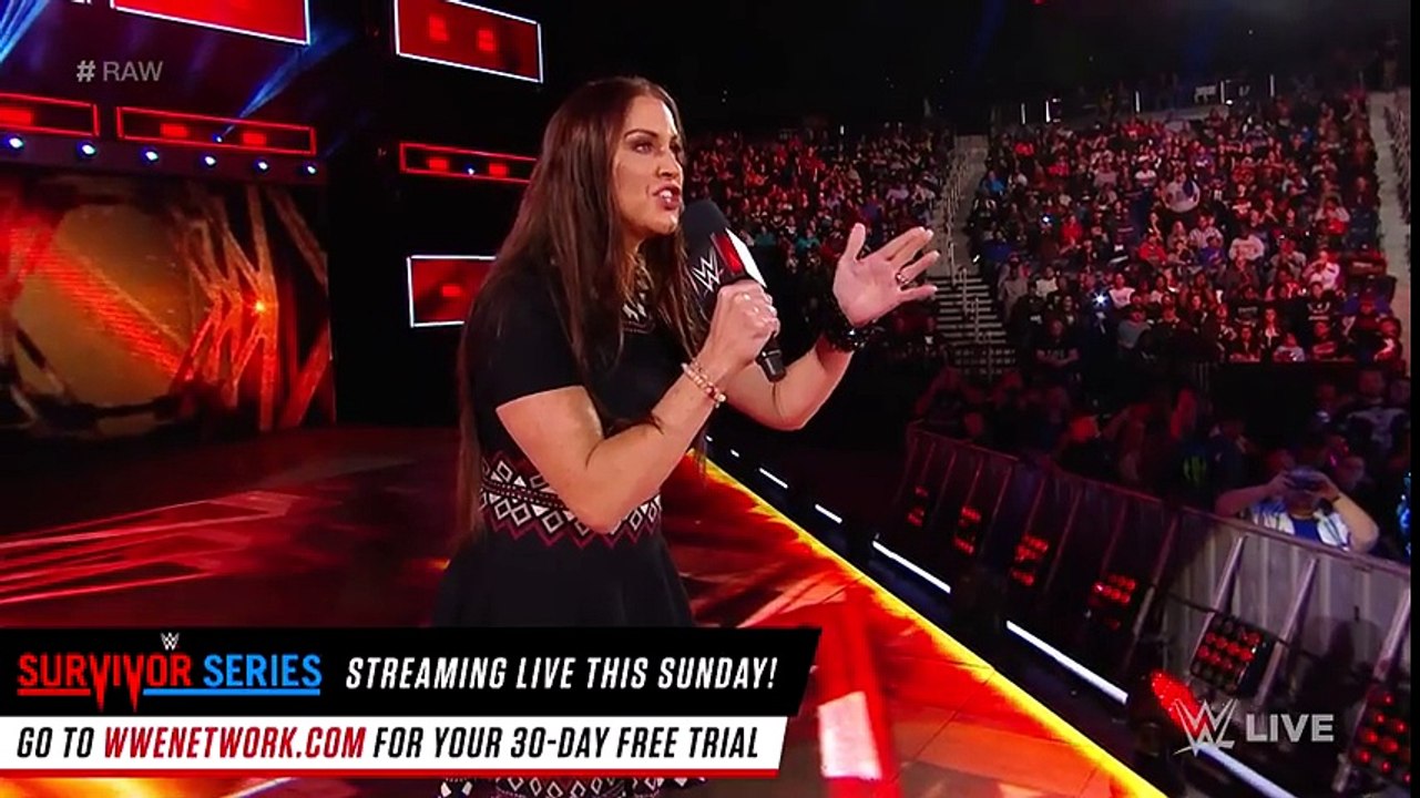 Triple H returns to join Team Raw at Survivor Series