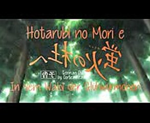 Hotarubi no Mori e Trailer  In dem Wald der Glühwürmchen  german Dub