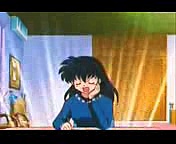 Kagome sees Inuyasha Naked