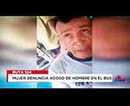 Mujer denuncia acoso de hombre en ruta 104 en Managua.