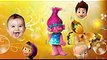 Wrong Heads Sofia Princess Paw patrol Mickey Mouse, Boss Baby Trolls Finger Family Learn Colors For