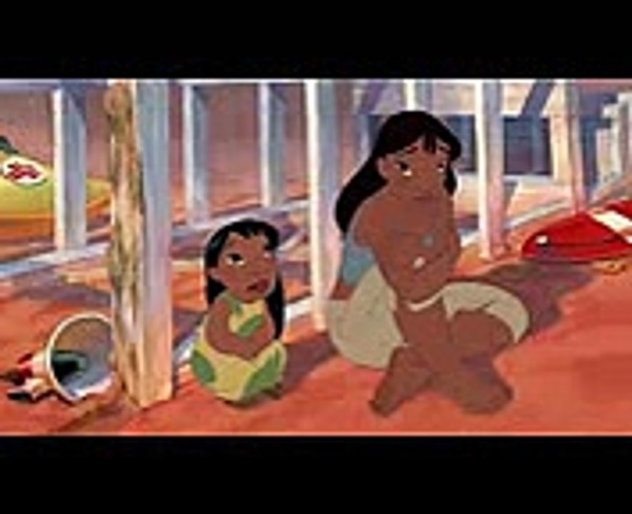 Lilo and Stitch - Surfing is the best cure for a sour face