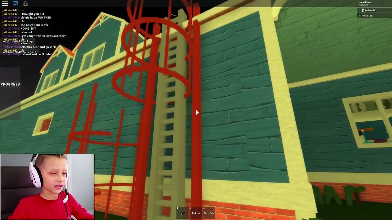 Hello Neighbor alpha 2 / Hide and Seek in Roblox