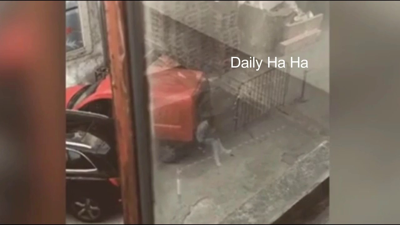 Creepy Ghost captured on camera sitting on car video going viral