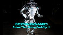 Boston Dynamics, Robot that doing backflip !!!