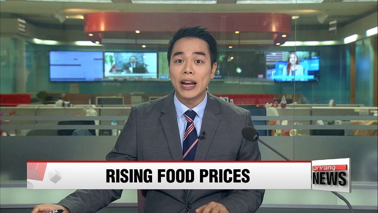 Korea's food prices increase in 3rd quarter, top 6 of OECD