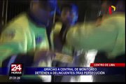 Cercado de Lima: detienen a dos delincuentes que robaban celulares
