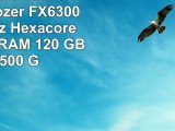 ONE Silent OfficePC AMD Bulldozer FX6300 6x 350 GHz Hexacore  8 GB DDR3RAM  120 GB