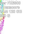 ONE Silent OfficePC AMD Bulldozer FX6300 6x 350 GHz Hexacore  8 GB DDR3RAM  120 GB