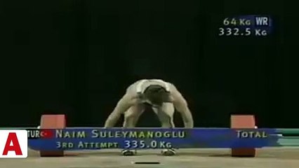 İşte Milli gururumuz Naim Süleymanoğlu'nun şampiyonluk görüntüleri