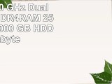 ONE OfficePC Core i37100 2x 390 GHz Dualcore  4 GB DDR4RAM  250 GB SSD  1000 GB