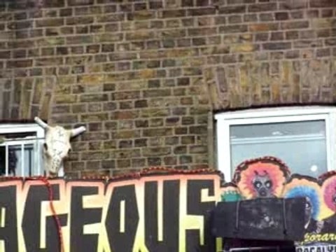 Artistes de rue à Camden Town (Londres)