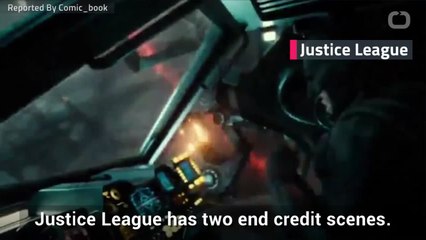 What Are The 'Justice League's End Credits Scenes?