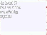 VIBOX Legend 1 Gaming PC  45GHz Intel i7 AchtCore CPU 2x GTX 1080 leistungsfähig