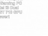 VIBOX Recon KomplettPC Paket 8 Gaming PC  39GHz Intel i3 Dual Core CPU GT 710 GPU