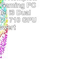 VIBOX Recon KomplettPC Paket 5 Gaming PC  39GHz Intel i3 Dual Core CPU GT 710 GPU