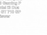 VIBOX Recon KomplettPC Paket 10 Gaming PC  39GHz Intel i3 Dual Core CPU GT 710 GPU