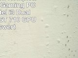 VIBOX Recon KomplettPC Paket 7 Gaming PC  39GHz Intel i3 Dual Core CPU GT 710 GPU