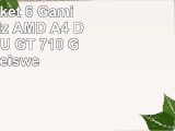 VIBOX Essentials KomplettPC Paket 6 Gaming PC  39GHz AMD A4 DualCore APU GT 710 GPU