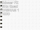 ONE Office MultimediaPC AMD Bulldozer FX4300 4x 380 GHz Quadcore  16 GB DDR3RAM