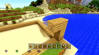 Minecraft: How To Build A BEACH House Tutorial (Simple & Easy Small Minecraft House Tutorial )