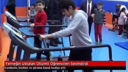 Yemeğin Ustaları Otizmli Öğrencileri Sevindirdi